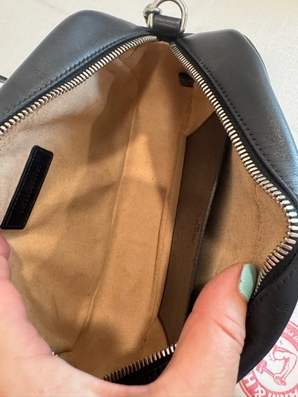 Gucci GG Marmont Camera Bag (Black) Matelasse Leather - Picture 5 of 11